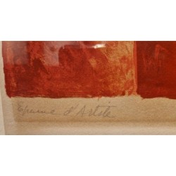 Composition rouge, jaune et bleu 1957 - Serge Poliakoff (1906 - 1969)