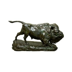 lionne-attaquant-un-bison-georges-gardet-1863-1939