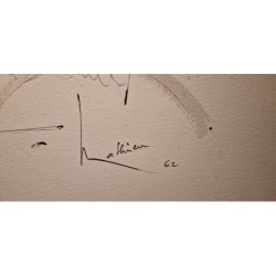 Composition 1962 - Georges MATHIEU (1921  2012)