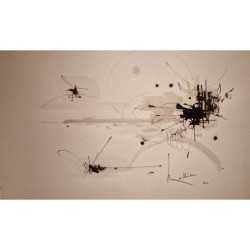 Composition 1962 - Georges MATHIEU (1921  2012)